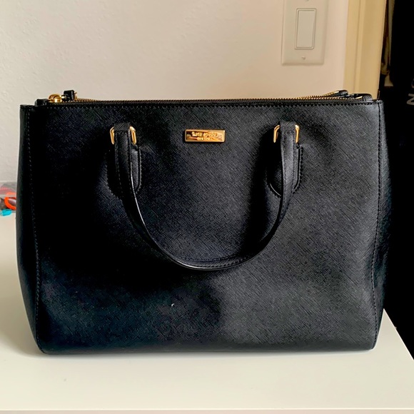 Kate Spade Leather Tote with Shoulder Strap - Picture 1 of 7